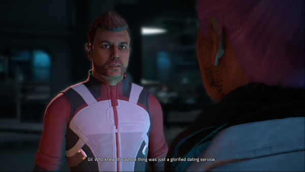 Gil: who knew this whole thing was just a glorified dating service.