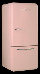 Flamingo Pink fridge