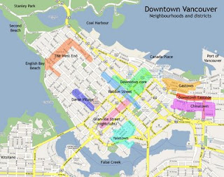 Downtown map